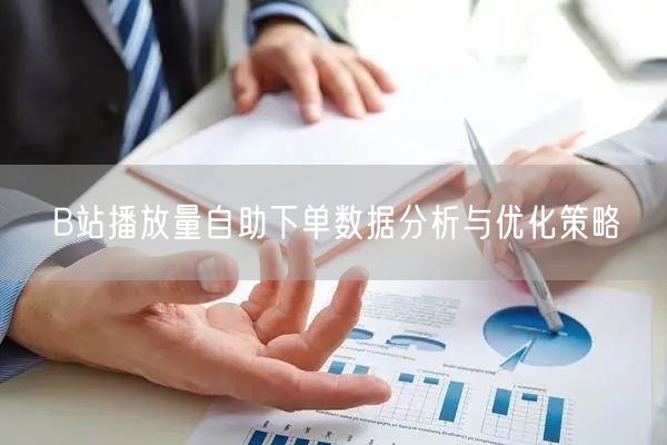 B站播放量自助下单数据分析与优化策略