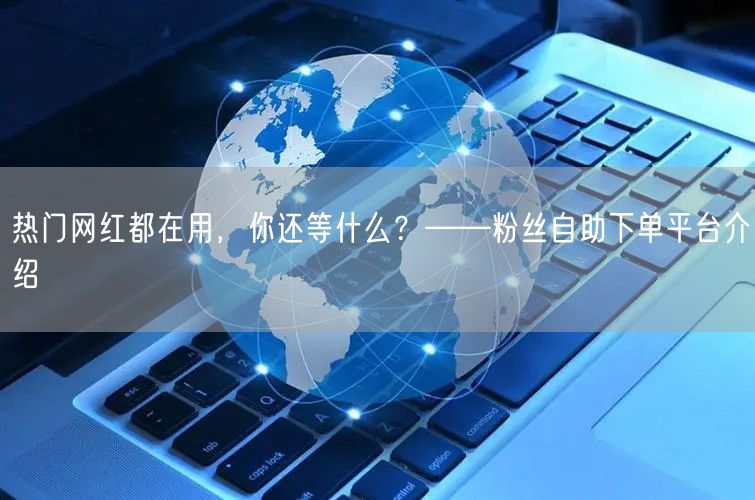 热门网红都在用,你还等什么?——粉丝自助下单平台介绍