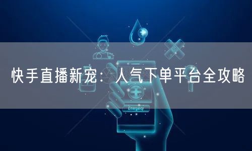 快手直播新宠：人气下单平台全攻略