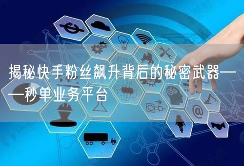 揭秘快手粉丝飙升背后的秘密武器——秒单业务平台