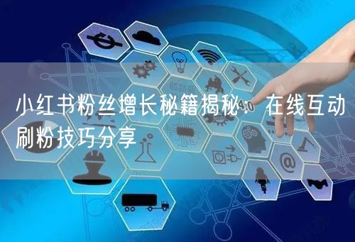 小红书粉丝增长秘籍揭秘:在线互动刷粉技巧分享