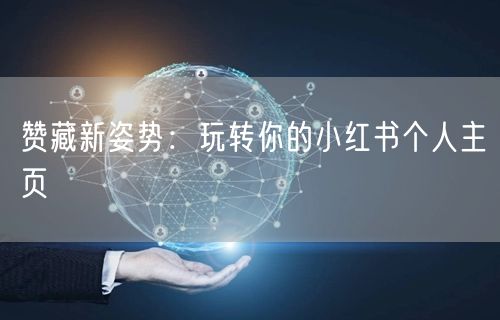 赞藏新姿势：玩转你的小红书个人主页