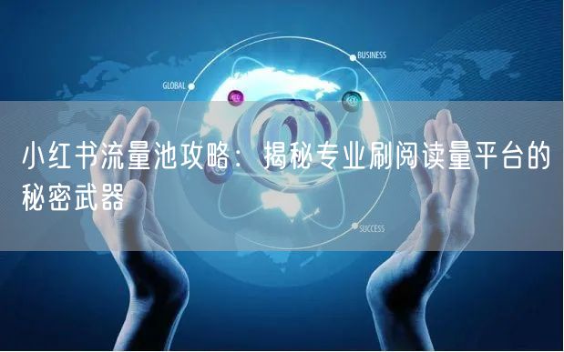 小红书流量池攻略：揭秘专业刷阅读量平台的秘密武器