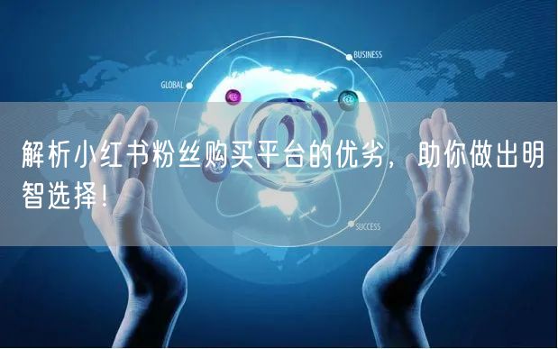 解析小红书粉丝购买平台的优劣，助你做出明智选择！