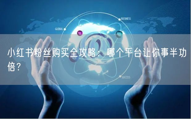 小红书粉丝购买全攻略：哪个平台让你事半功倍？