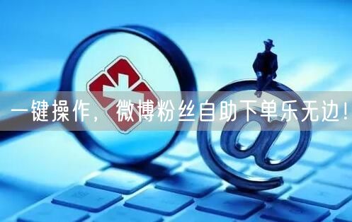 一键操作，微博粉丝自助下单乐无边！